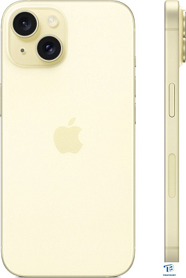 картинка Смартфон iPhone 15 Yellow 256GB MTLL3