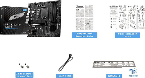 картинка Материнская плата MSI PRO B760M-P DDR4