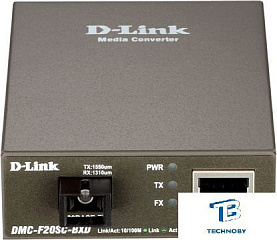 картинка Медиаконвертер D-Link DMC-F20SC-BXD/B1A