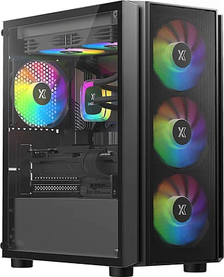 картинка Корпус XASTRA A402M 4ARGB Black