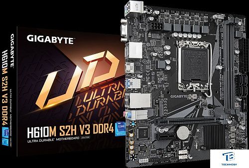 картинка Материнская плата Gigabyte H610M S2H V3 DDR4