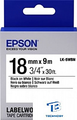 картинка Лента Epson LK5WBN C53S655006