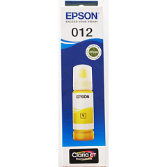 картинка Картридж Epson C13T07K470 012 желтый