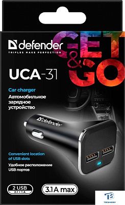 картинка Зарядное устройство Defender UCA-31