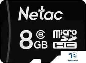 картинка Карта памяти Netac 8GB NT02P500STN-008G-S
