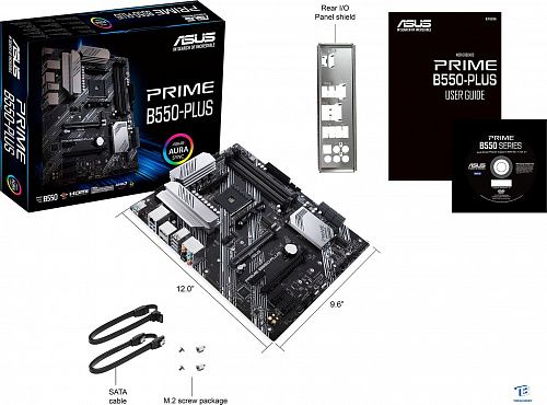 картинка Материнская плата Asus PRIME B550-PLUS