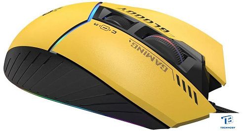картинка Мышь A4Tech Bloody W95 Max Sport желтый