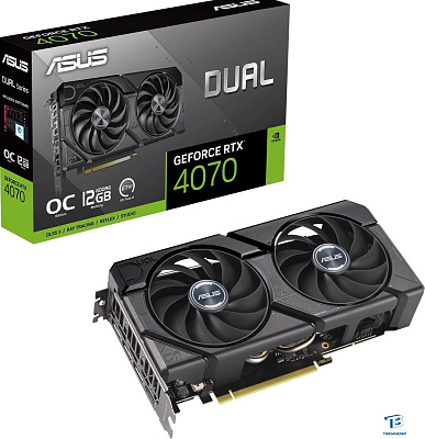 картинка Видеокарта Asus RTX 4070 (DUAL-RTX4070-O12GD6-EVO)