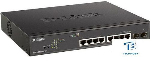 картинка Коммутатор D-Link DGS-1100-10MPPV2/A3A