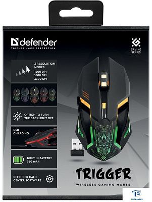 картинка Мышь Defender Trigger GM-934