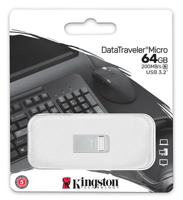 картинка Флэш накопитель Kingston DTMC3G2/64GB