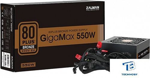 картинка Блок питания Zalman 550W ZM550-GVII