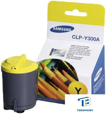 картинка Картридж Samsung CLP-Y300A желтый