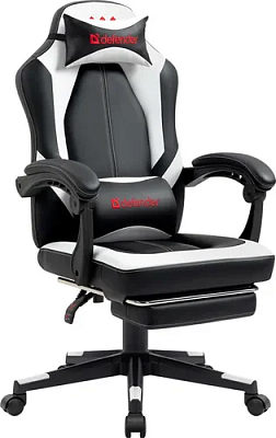 картинка Кресло Defender Apollo 64466 черный/белый