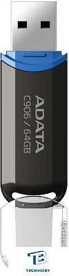 картинка Флэш накопитель A-Data 64GB AC906-64G-RBK