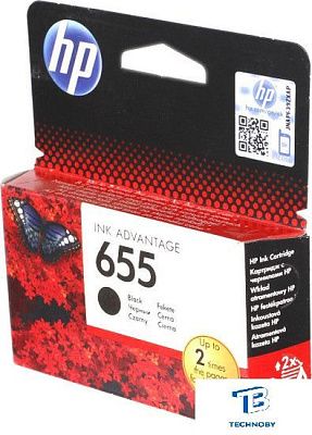 картинка Картридж HP CZ109AE 655 черный