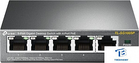 картинка Коммутатор TP-Link TL-SG1005P