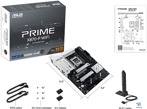картинка Материнская плата Asus Prime X870-P WiFi