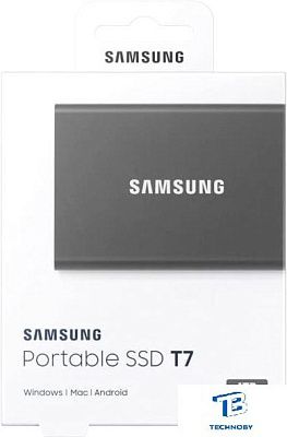 картинка Внешний SSD Samsung T7 1TB MU-PC1T0T/WW