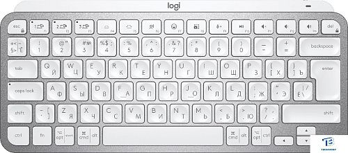 картинка Клавиатура Logitech MX Keys Mini белый