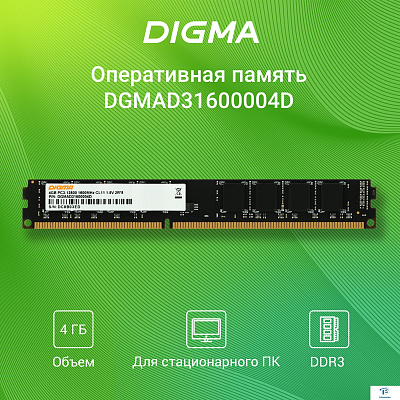 картинка ОЗУ Digma DGMAD31333004D