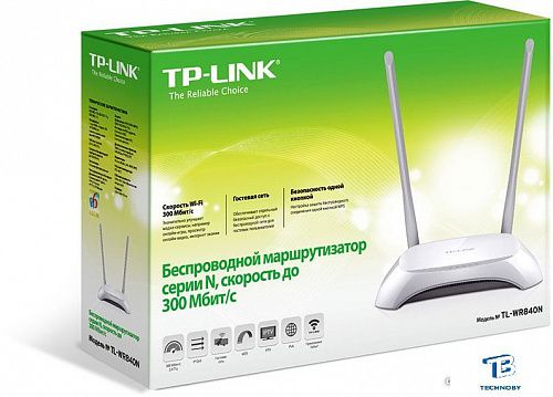 картинка Маршрутизатор TP-Link TL-WR840N