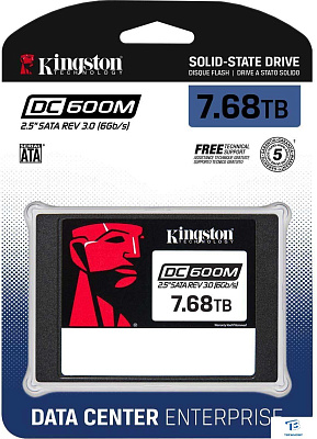 картинка Накопитель SSD Kingston 7.68TB SEDC600M/7680G