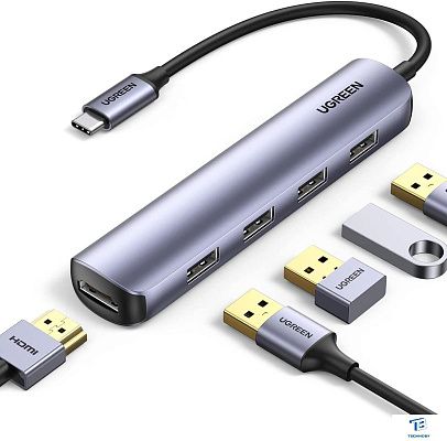 картинка USB хаб Ugreen CM417 20197