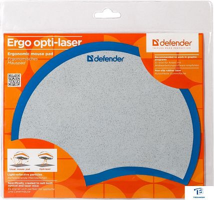 картинка Коврик Defender Ergo синий