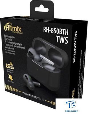 картинка Наушники Ritmix RH-850BTH черный