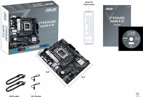 картинка Материнская плата Asus PRIME B660M-K D4