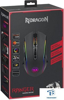 картинка Мышь Redragon Ranger RGB 77423