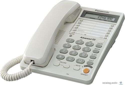картинка Телефон PANASONIC KX-TS2365RUB