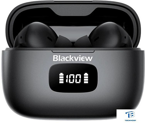 картинка Наушники Blackview AirBuds 8 черный