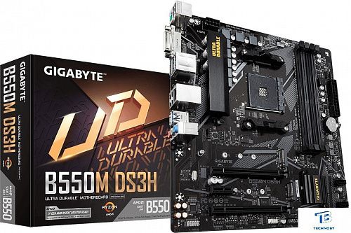 картинка Материнская плата Gigabyte B550M DS3H