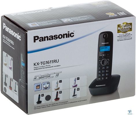 картинка Радиотелефон PANASONIC KX-TG1611RUH