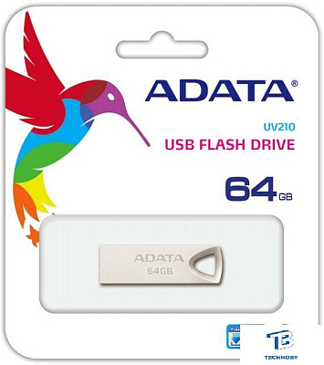 картинка Флэш накопитель A-Data 64GB AUV210-64G-RGD