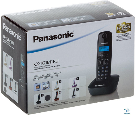 картинка Радиотелефон Panasonic KX-TG1611UAH