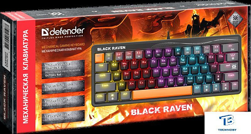 картинка Клавиатура Defender Raven GK-417 45414