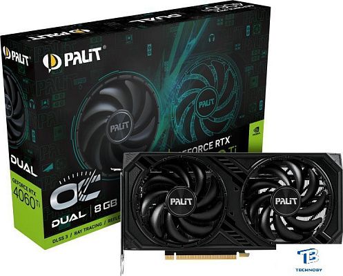 картинка Видеокарта Palit RTX 4060 Ti (NE6406TT19P1-1060D)