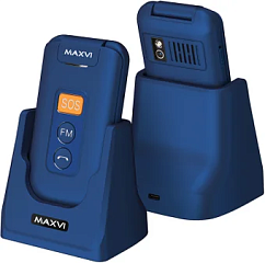 картинка Кнопочный телефон Maxvi E5 up Blue