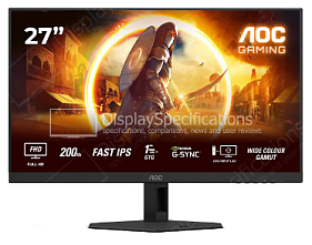картинка Монитор AOC 27G4HRE