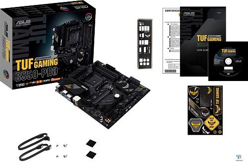 картинка Материнская плата Asus TUF GAMING B550-PRO