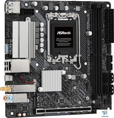 картинка Материнская плата ASRock B760M-ITX/D4 WIFI