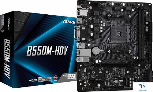 картинка Материнская плата Asrock B550M-HDV