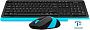 картинка Набор (Клавиатура+мышь) A4Tech FG1010 черный/синий - превью 1