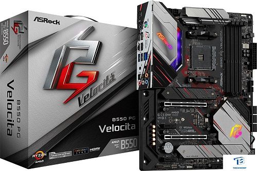 картинка Материнская плата ASRock B550 PG VELOCITA