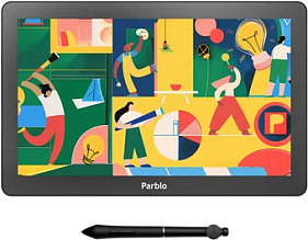 картинка Графический планшет Parblo Coast 16 Pro Gen 2 Black