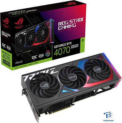 картинка Видеокарта Asus RTX 4070 Super (ROG-STRIX-RTX4070S-O12G-GAMING)