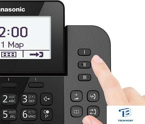 картинка Радиотелефон Panasonic KX-TGF310RUM